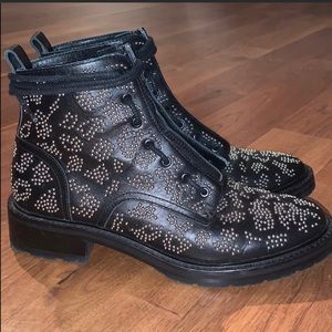 Rag and bone studded boots